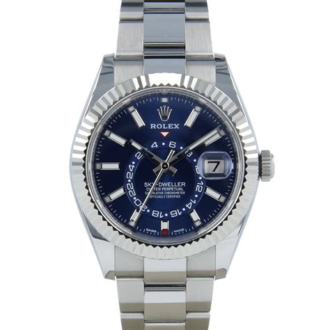 rolex sky dweller blue price|rolex 326934 price.